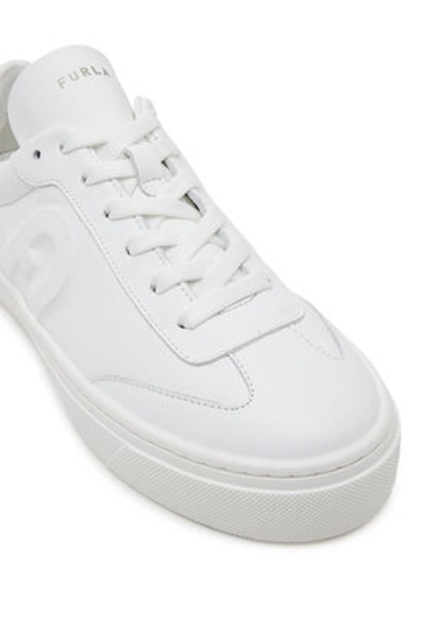 Furla Sneakersy YJ10ENJ BX3726 P2700 Biały. Kolor: biały. Materiał: skóra
