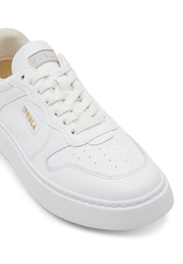 Furla Sneakersy YJ17SPT BX2752 01B00 Biały. Kolor: biały. Materiał: skóra