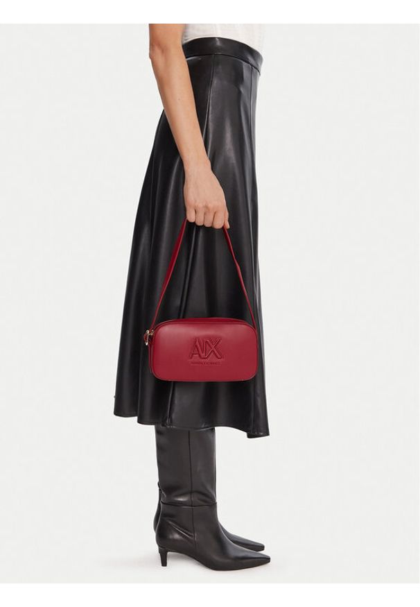 Armani Exchange Torebka XW001568 AF15634 U5081 Czerwony. Kolor: czerwony. Materiał: skórzane