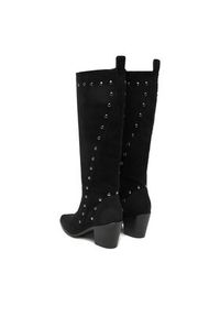 DeeZee Kozaki CEO-HY900735-5 Czarny. Kolor: czarny. Materiał: materiał #7