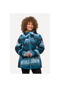 ULLA POPKEN - Damskie HYPRAR 2 w 1 kurtka fitness wodoodporna dwukierunkowy zamek błyskawiczny. Kolekcja: plus size. Kolor: niebieski. Materiał: poliester, materiał. Sport: fitness #1