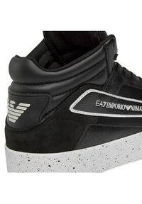 EA7 Emporio Armani Sneakersy X8Z042 XK351 A120 Czarny. Kolor: czarny. Materiał: skóra #6