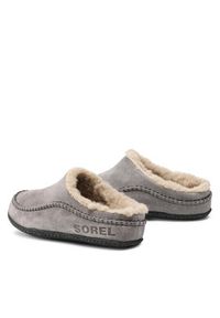 sorel - Sorel Kapcie Lanner Ridge™ NM3913 Szary. Kolor: szary. Materiał: skóra, zamsz