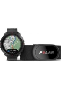 POLAR - Zegarek sportowy Polar Polar Grit X2 Pro srebrno-szary S-L. Kolor: wielokolorowy, srebrny, szary. Materiał: polar. Styl: sportowy