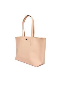 Lacoste Torebka Anna NF2142AA Różowy. Kolor: różowy. Materiał: skórzane #5