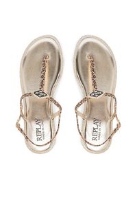 Replay - REPLAY Sandały GWF6R.000.C0001T Brązowy. Kolor: brązowy. Materiał: skóra #5