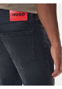 Hugo - HUGO Jeansy 50547251 Granatowy Extra Slim Fit. Kolor: niebieski #5