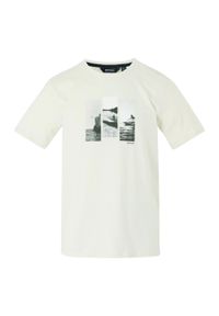 Regatta - T-shirt Męski Z Fotografią Cline IX. Kolor: biały
