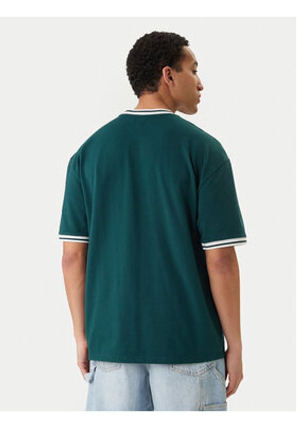 DC Shoes T-Shirt Skateball Jersey EDYKT03542 Zielony Regular Fit. Kolor: zielony. Materiał: bawełna