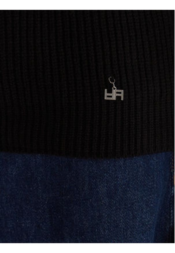 Artigli Golf ACMA002876 Czarny Regular Fit. Typ kołnierza: golf. Kolor: czarny. Materiał: syntetyk