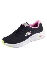 skechers - Buty do chodzenia damskie Skechers Arch Fit Infinity Cool. Zapięcie: sznurówki. Kolor: wielokolorowy. Materiał: syntetyk, materiał. Szerokość cholewki: normalna. Sport: turystyka piesza