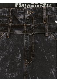 ROTATE Spódnica jeansowa 700385013 Czarny Relaxed Fit. Kolor: czarny. Materiał: bawełna #3