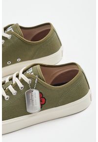 Kenzo - Trampki męskie KENZO. Wysokość cholewki: przed kostkę. Materiał: materiał. Szerokość cholewki: normalna. Wzór: napisy, haft #4