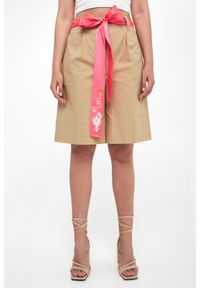 Twinset Milano - Szorty damskie z lnem TWINSET ACTITUDE. Materiał: len #5