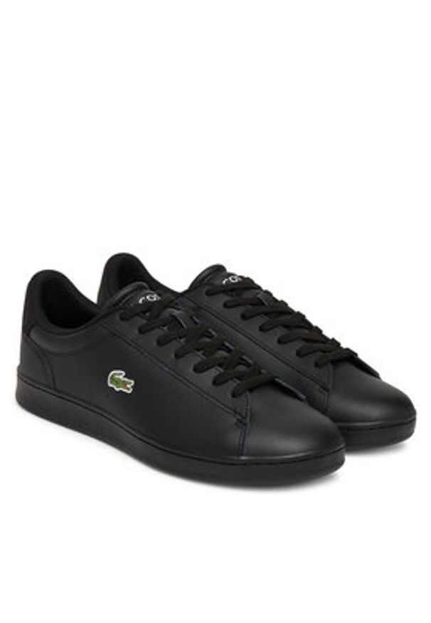Lacoste Sneakersy 750SMA0061 Czarny. Kolor: czarny. Materiał: skóra