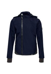 Kurtka sportowa męska Hummel North Shell. Kolor: niebieski. Sport: turystyka piesza, piłka ręczna #1