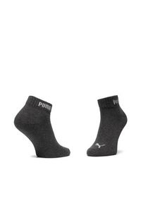 Puma Zestaw 3 par niskich skarpet damskich 90793504 r. 39/42 Szary. Kolor: szary. Materiał: materiał