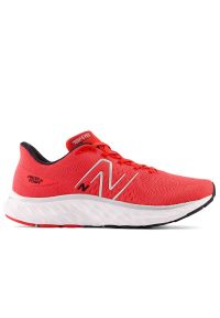 Buty New Balance Fresh Foam Evoz ST MEVOZRR3 - czerwone. Kolor: czerwony. Materiał: guma, materiał. Szerokość cholewki: normalna. Sport: fitness, bieganie #1