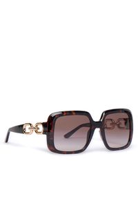 Guess Okulary przeciwsłoneczne GU00161 Brązowy. Kolor: brązowy