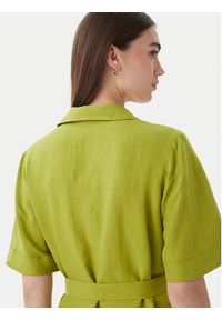 Marella Sukienka koszulowa Detto 2615221082 Zielony Regular Fit. Kolor: zielony. Materiał: wiskoza. Typ sukienki: koszulowe #2