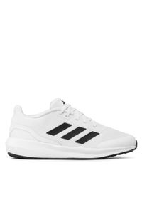 Adidas - adidas Sneakersy RunFalcon 3 Sport Running Lace Shoes HP5844 Biały. Kolor: biały. Materiał: materiał, mesh. Sport: bieganie #1