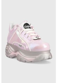 Buffalo sneakersy 1339-14 2.0 kolor różowy 1533306. Nosek buta: okrągły. Kolor: różowy. Obcas: na platformie #3