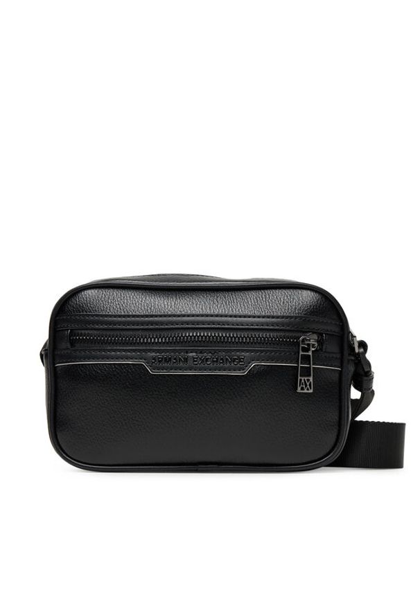 Armani Exchange Saszetka XM001601 AF17205 MC105 Czarny. Kolor: czarny. Materiał: skóra