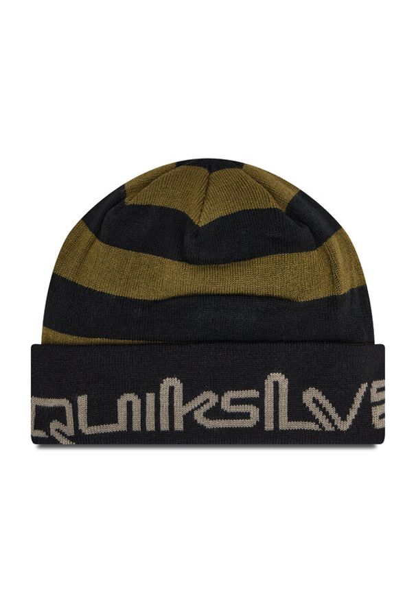 Quiksilver Czapka AQYHA04945 Czarny. Kolor: czarny. Materiał: materiał