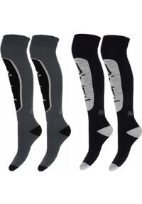 O'Neill - Skarpety narciarskie O'neill 789942-7001P wełna merino 2-pak szary/czarny 35-38. Kolor: czarny. Materiał: wełna. Sport: narciarstwo #1