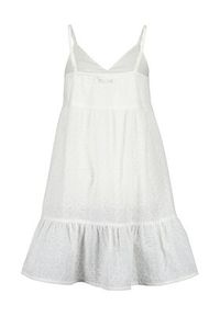 Blue Seven Sukienka letnia 542087 X Biały Regular Fit. Kolor: biały. Materiał: bawełna. Sezon: lato
