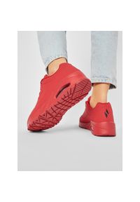 skechers - Sneakersy Skechers. Kolor: czerwony #1