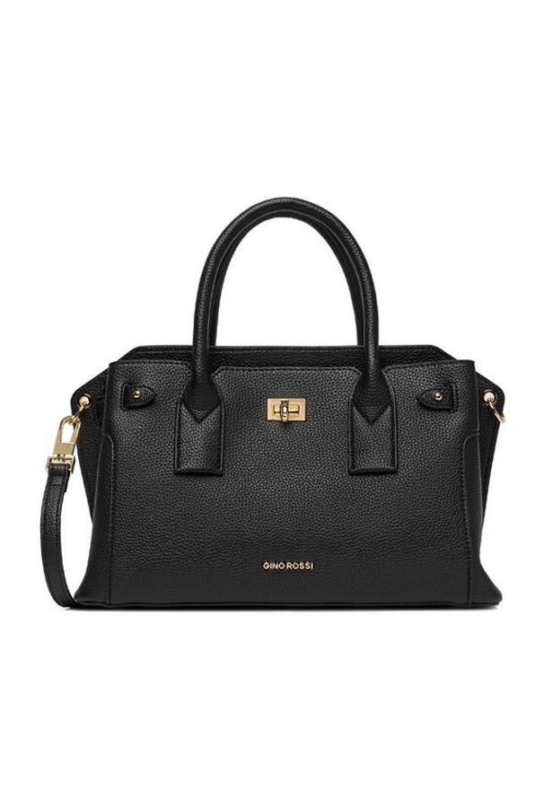 Gino Rossi - GINO ROSSI Torebka EO-LX20081 Czarny. Kolor: czarny