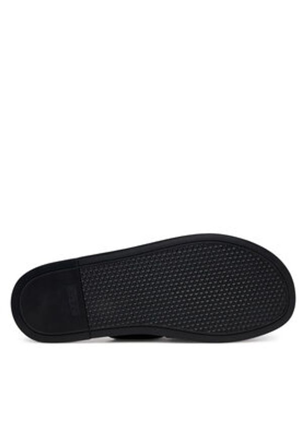 Aldo Klapki Marais 13963701 Czarny. Kolor: czarny. Materiał: skóra