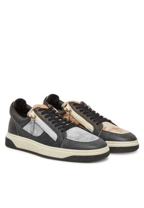Giuseppe Zanotti Sneakersy RM50004/003 Brązowy. Kolor: brązowy. Materiał: skóra