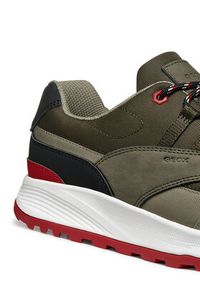 Geox Sneakersy U Terrestre U55EYA 011EK CA3F3 Khaki. Kolor: brązowy. Materiał: materiał