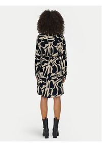only - ONLY Sukienka koszulowa Tiana 15332602 Czarny Regular Fit. Kolor: czarny. Materiał: syntetyk. Typ sukienki: koszulowe