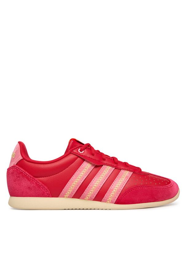 Adidas - adidas Sneakersy Barreda Lo KI3362 Czerwony. Kolor: czerwony. Materiał: skóra