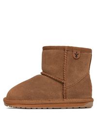 EMU Australia Śniegowce Wallaby Mini K10103 Brązowy. Kolor: brązowy. Materiał: skóra #5