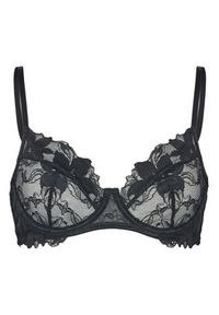 Hunkemöller Biustonosz z fiszbiną Ingrid 300469 Czarny. Kolor: czarny. Materiał: syntetyk #3