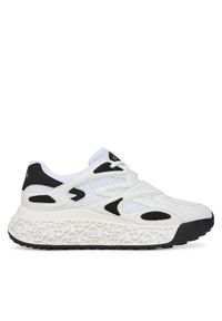 Guess Sneakersy FLTSWA LEA12 Biały. Kolor: biały. Materiał: skóra