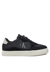 Calvin Klein Sneakersy Classic YM0YM01100 Czarny. Kolor: czarny. Materiał: skóra, zamsz #1