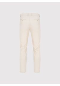 Pako Lorente - PAKO LORENTE – Beżowe spodnie chino. Okazja: na co dzień. Kolor: beżowy. Materiał: bawełna, elastan. Wzór: gładki. Sezon: wiosna. Styl: casual #3
