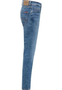 Mustang - MĘSKIE SPODNIE JEANSOWE MUSTANG VEGAS SLIM DENIM BLUE 1014246 5000 682