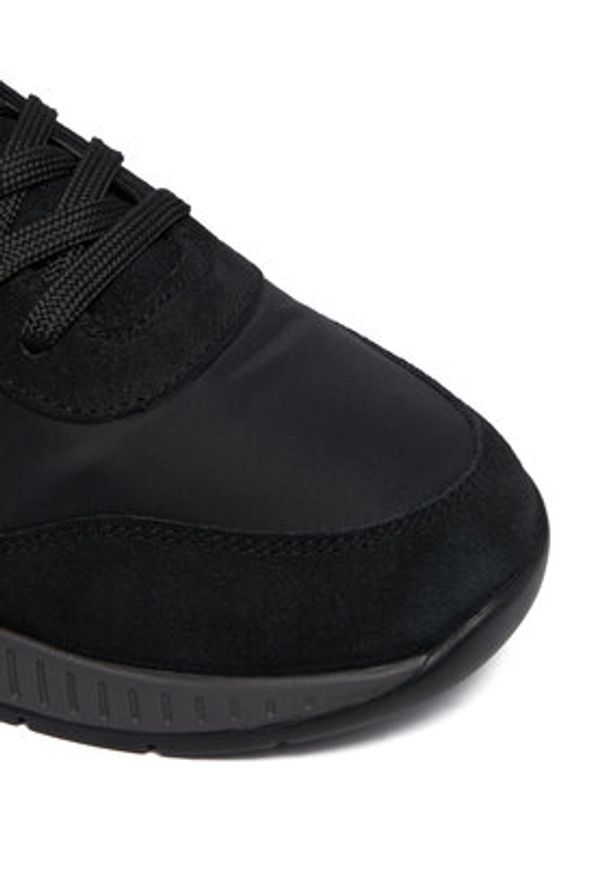 BOSS Sneakersy Titanium 50552895 Czarny. Kolor: czarny. Materiał: materiał