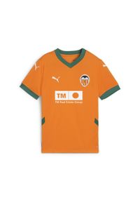 Puma - Młodzieżowa trzecia koszulka Valencia CF 24/25 PUMA Rickie Orange Vine. Kolor: pomarańczowy, żółty, wielokolorowy