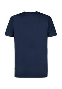 Petrol Industries T-Shirt M-1050-TSR634 Granatowy Regular Fit. Kolor: niebieski. Materiał: bawełna #5