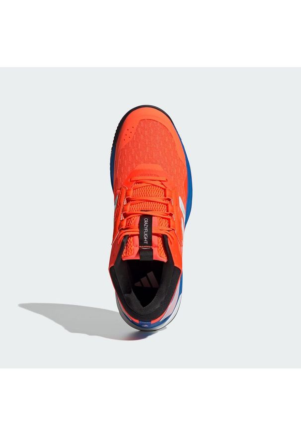 Adidas - Buty halowe Crazyflight 6 Mid. Kolor: pomarańczowy, biały, niebieski, wielokolorowy. Sport: siatkówka