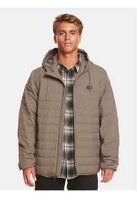 Quiksilver Kurtka przejściowa Scaly Hood Jckt EQYJK04008 Beżowy Regular Fit. Kolor: beżowy. Materiał: syntetyk #1