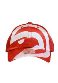 Czapka z daszkiem Mitchell & Ness NBA Atlanta Hawks Strapback -AHAYYPPPRED1. Kolor: biały, czerwony, wielokolorowy