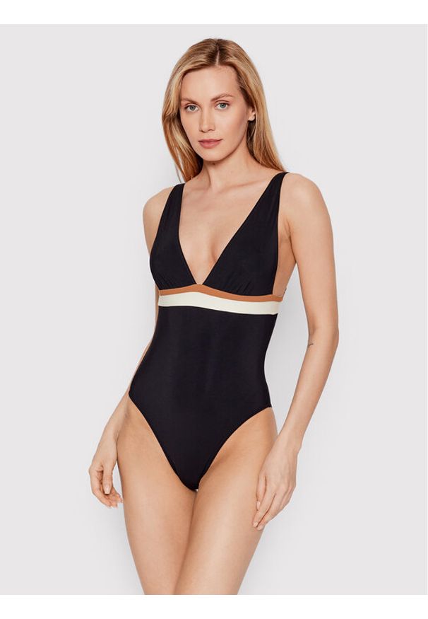 Banana Moon Strój kąpielowy Odalis Montecit LSE01 Czarny. Kolor: czarny. Materiał: syntetyk